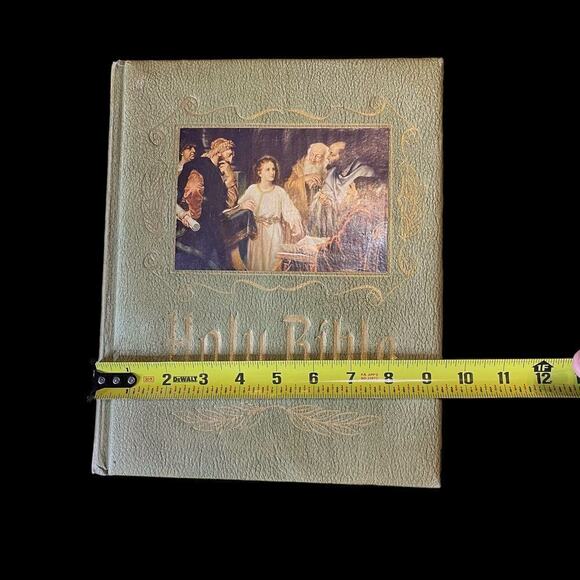 VTG Heirloom Holy Bible Large Authorized or King James Red Letter Edition 1964 - Picture 15 of 16